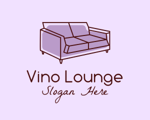 Sofa Furniture Couch logo design