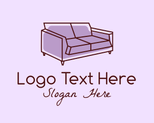 Seat - Sofa Furniture Couch logo design