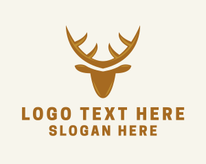 Wild Golden Stag  logo