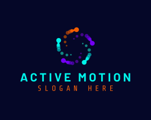 Digital Motion Media logo design