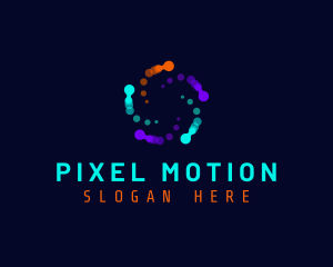 Digital Motion Media logo design