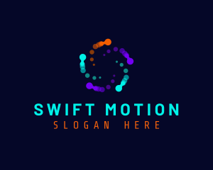 Digital Motion Media logo design