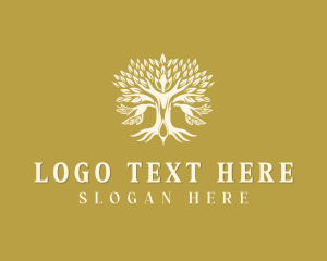 Eco Garden Tree Logo