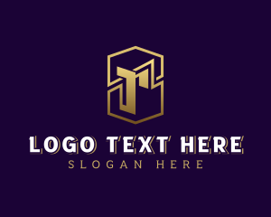 Business Geometric Hexagon logo