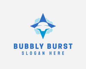 Star Bubble Car Washing logo design