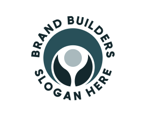 Leaf Marketing Human  logo