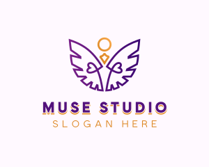 Holy Spiritual Angel logo design