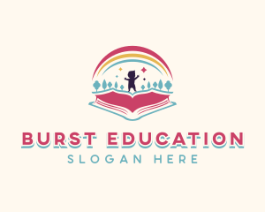 Kid Daycare Education logo design