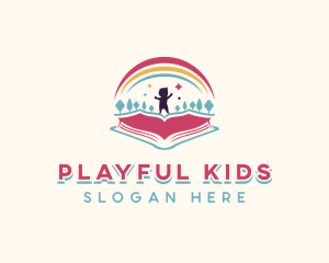 Kid Daycare Education logo design