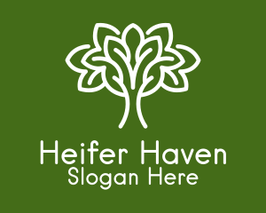 Tree Garden Plant  Logo