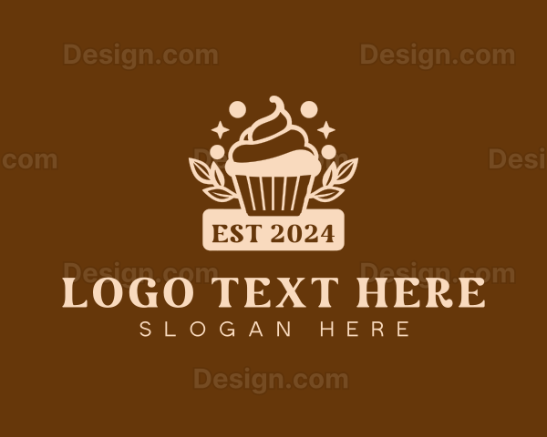 Dessert Pastry Cupcake Logo