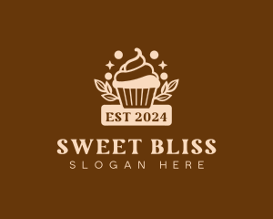 Dessert Pastry Cupcake logo design