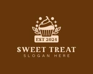 Dessert Pastry Cupcake logo design