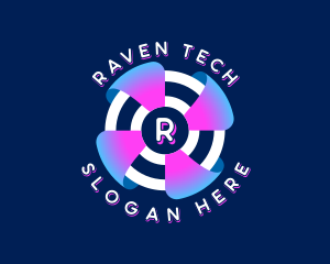 Digital Tech Developer logo design