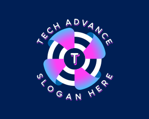 Digital Tech Developer logo design