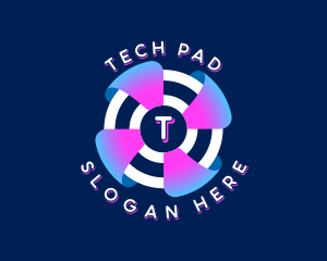 Digital Tech Developer logo design