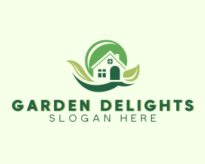 Natural Home Gardening logo design