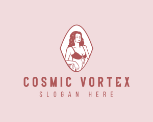 Cosmic Bikini Woman logo design