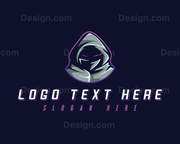 Ninja Gaming Fighter Logo