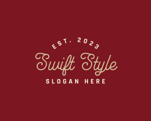 Retro Style Business logo design