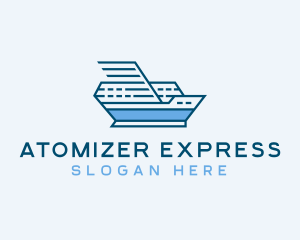 Express Ferry Cruise  logo design