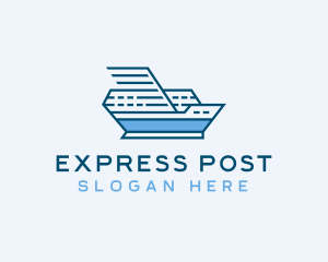 Express Ferry Cruise  logo design