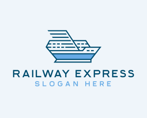 Express Ferry Cruise  logo design