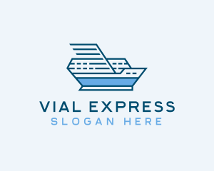 Express Ferry Cruise  logo design