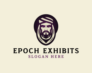 Bedouin Arabian Man logo