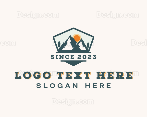 Outdoor Forest Mountain Logo