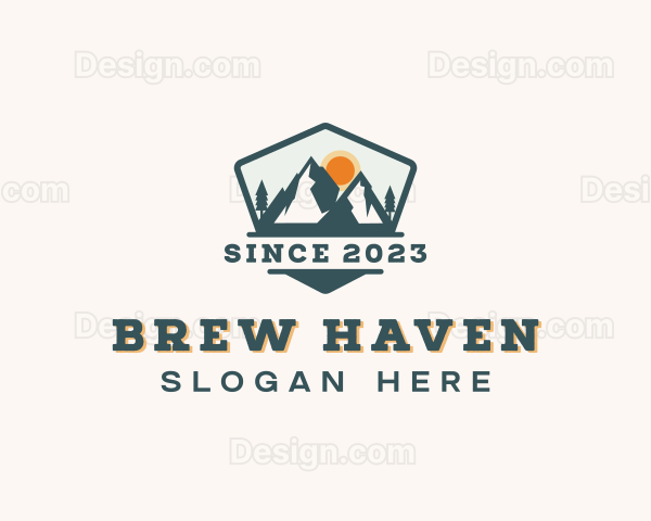 Outdoor Forest Mountain Logo