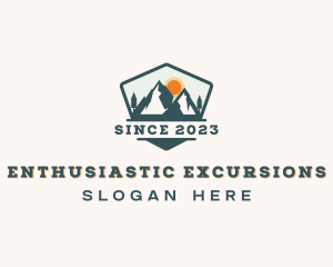 Outdoor Forest Mountain logo design