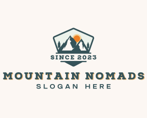 Outdoor Forest Mountain logo design