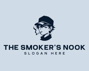 Anime Boy Smoker logo