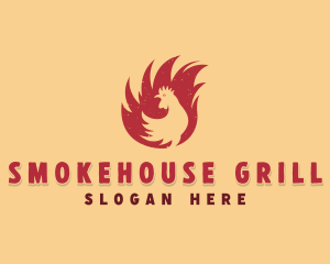 Chicken Rotisserie BBQ logo