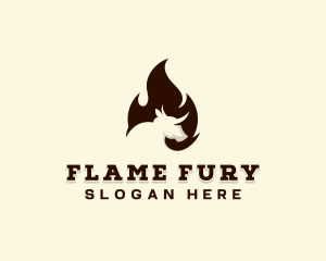 Fire Grill Steakhouse  logo design