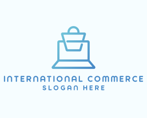 Laptop Bag Shopping  logo design