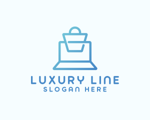 Laptop Bag Shopping  logo design