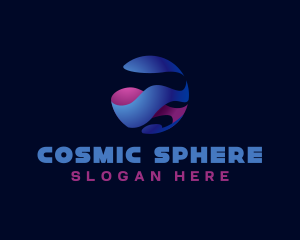 3d Business Sphere logo design