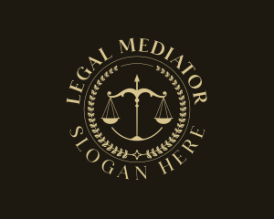 Justice Law Legal logo design