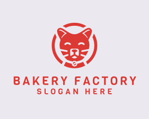 Happy Feline Cat logo design