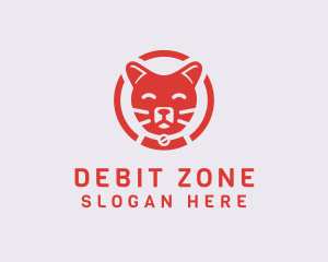 Happy Feline Cat logo design