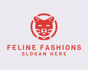 Happy Feline Cat logo