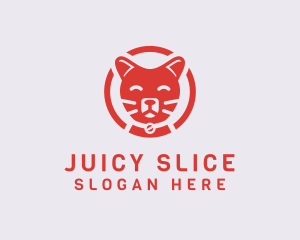 Happy Feline Cat logo design