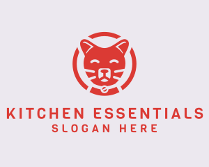 Happy Feline Cat logo design