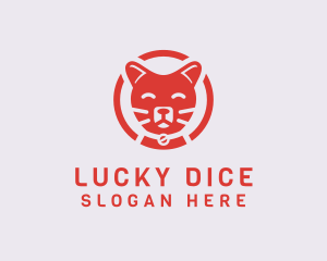 Happy Feline Cat logo design