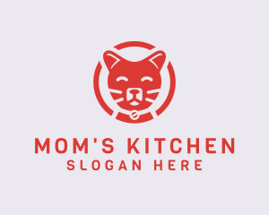 Happy Feline Cat logo design