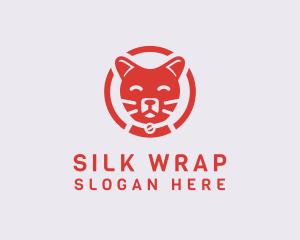 Happy Feline Cat logo design