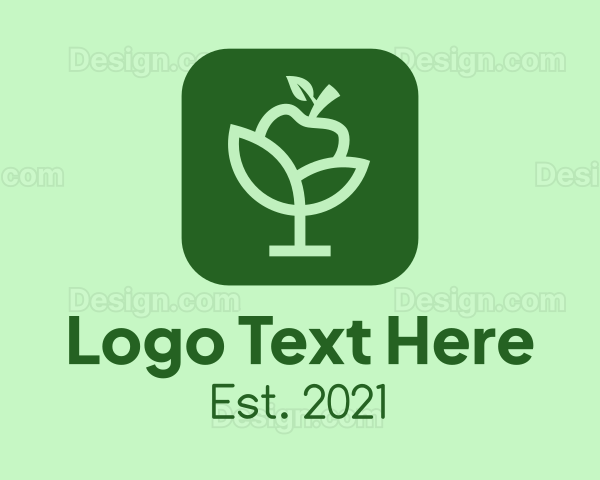 Organic Apple App Logo