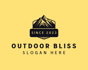 Outdoor Tour Mountain logo design